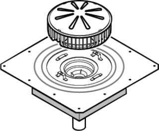 PE RVS Trechter 35957100.1 (Geberit)